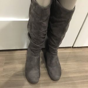 Suede Boots
